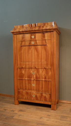 Biedermeier Blender, Kirschholz handpoliert um 1850