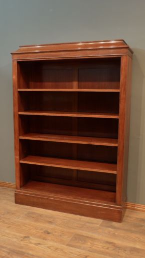 Biedermeier Bücherregal, Mahagoni um 1860