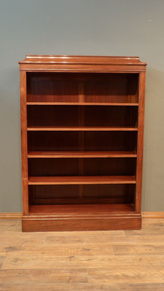 Biedermeier Bücherregal, Mahagoni um 1860 Biedermeier Bücherregal, Mahagoni um 1860