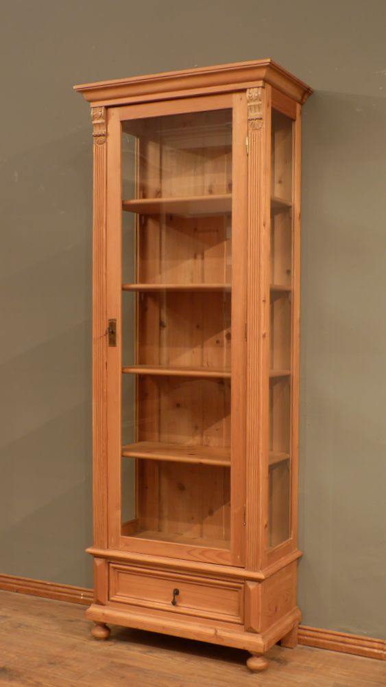 Gründerzeit Vitrine, Fichte 20. Jahrhundert Gründerzeit Vitrine, Fichte 20. Jahrhundert