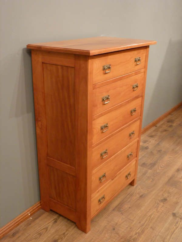 Antike Möbel, antike Jugendstil Kommode, Kirschholz um 1900