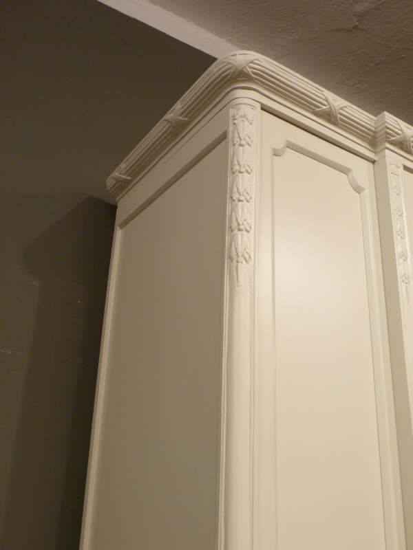 Antike Möbel, antiker französischer Jugendstil Kleiderschrank
