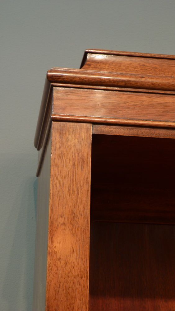 Biedermeier Bücherregal, Mahagoni um 1860