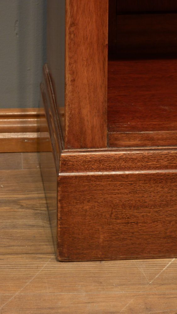 Biedermeier Bücherregal, Mahagoni um 1860