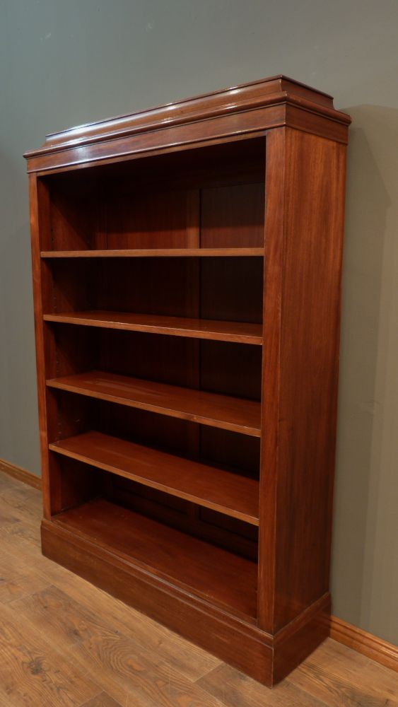 Biedermeier Bücherregal, Mahagoni um 1860