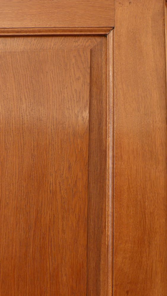 Biedermeier Kleiderschrank, massiv Eiche um 1830