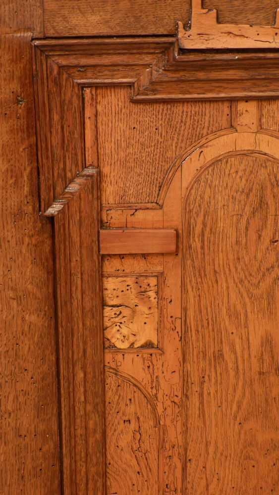 Neorenaissance Halbschrank, Eiche 19. Jahrhundert