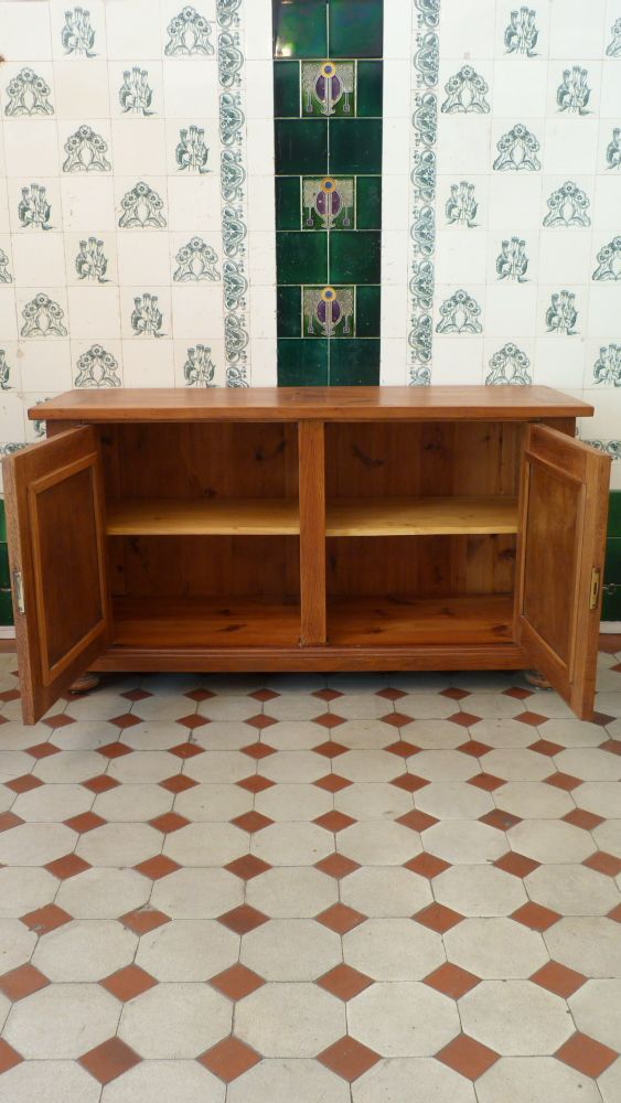 Seltener Jugendstil Halbschrank um 1920